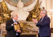 Argentina y el papa homenajean a Pérez Esquivel por los 40 años de su Nobel