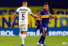 Empatan sin goles Boca y Santos