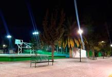 Rehabilitan cancha deportiva en la Olivar