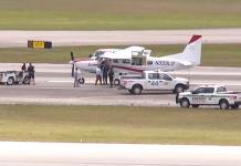 Piloto se enferma y pasajero aterriza el avión en Florida