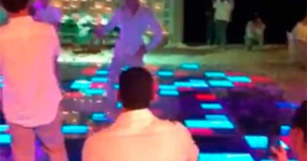 Captan baile de jugadores de América en boda de Óscar Jiménez (VIDEO) - Pulso de San Luis