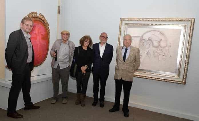 Exhiben obras de artistas en el museo José Luis Cuevas
