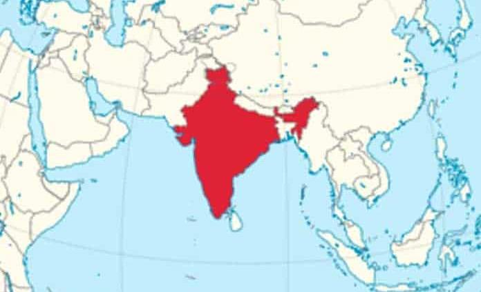 Detectan que un supervolcán movió y giró la India hace 105 millones de años