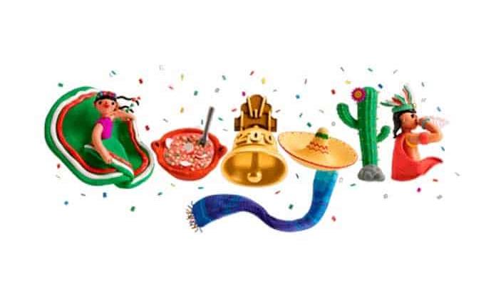 El autor del doodle que celebra la Independencia de México lo explica