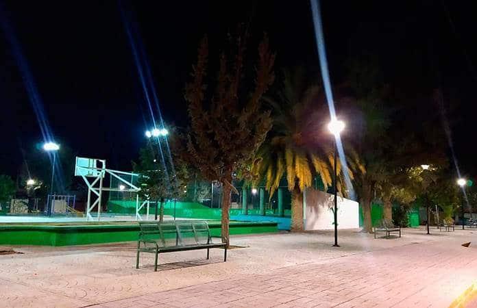 Rehabilitan cancha deportiva en la Olivar
