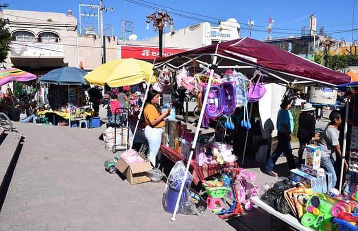 Caen ventas de ambulantes en Matehuala